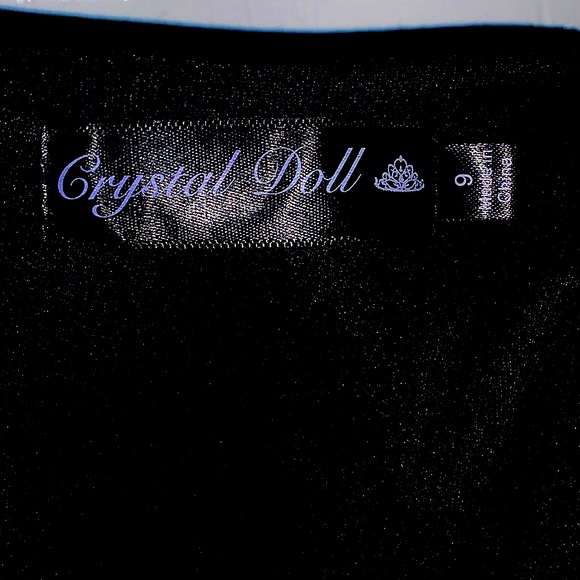 Formal Red & Black Dress - Picture 3 of 4